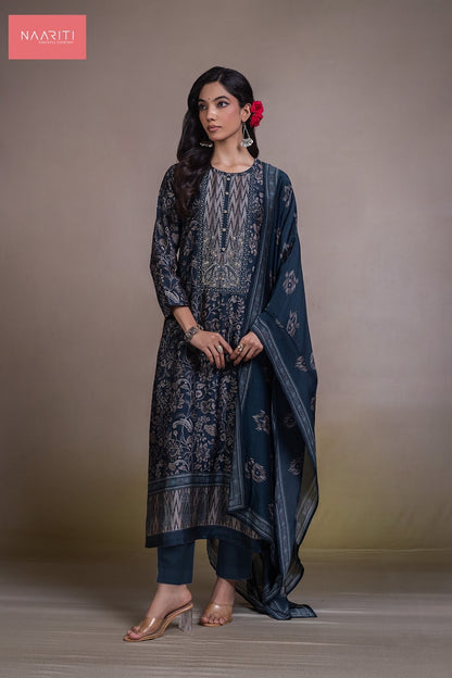 Nimrin 164 Naariti Silk Pant Style Suits Manufacturer Ahmedabad