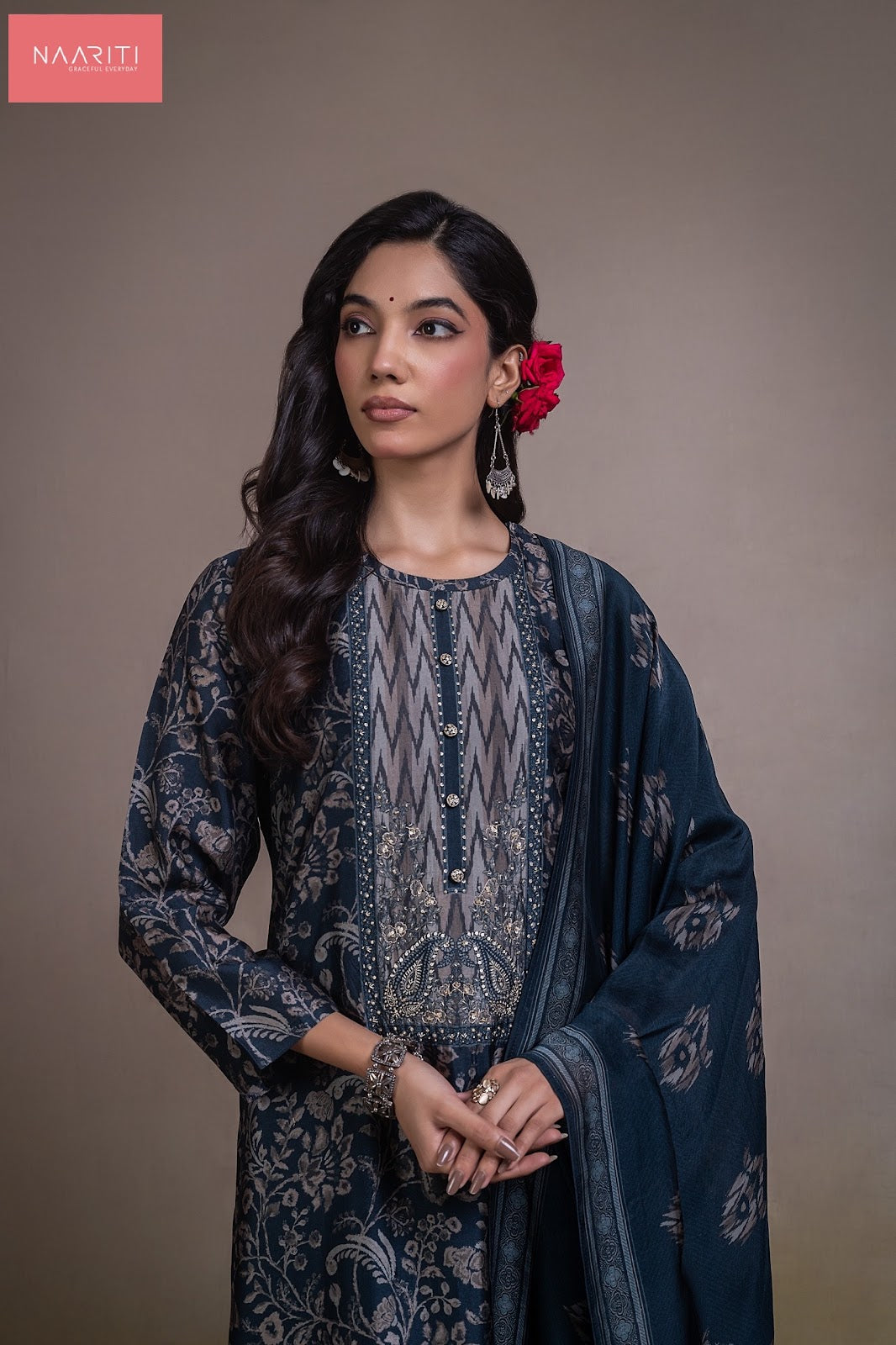 Nimrin 164 Naariti Silk Pant Style Suits Manufacturer Ahmedabad
