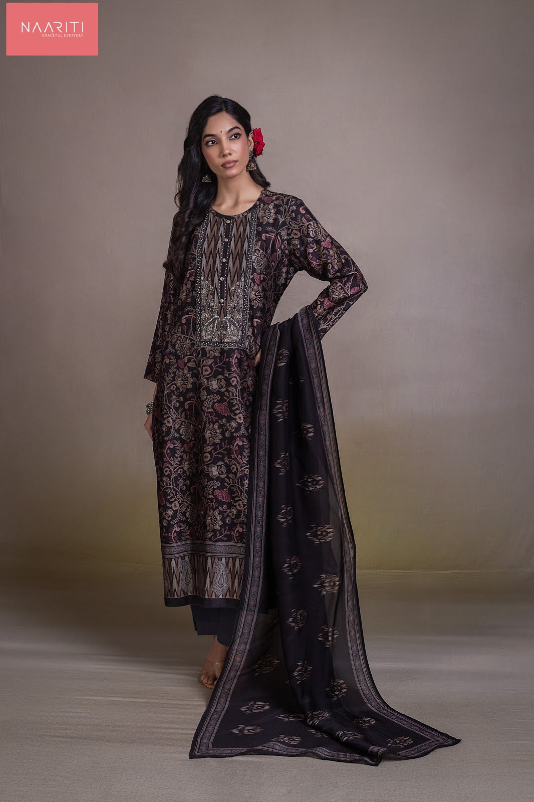 Nimrin 164 Naariti Silk Pant Style Suits Manufacturer Ahmedabad