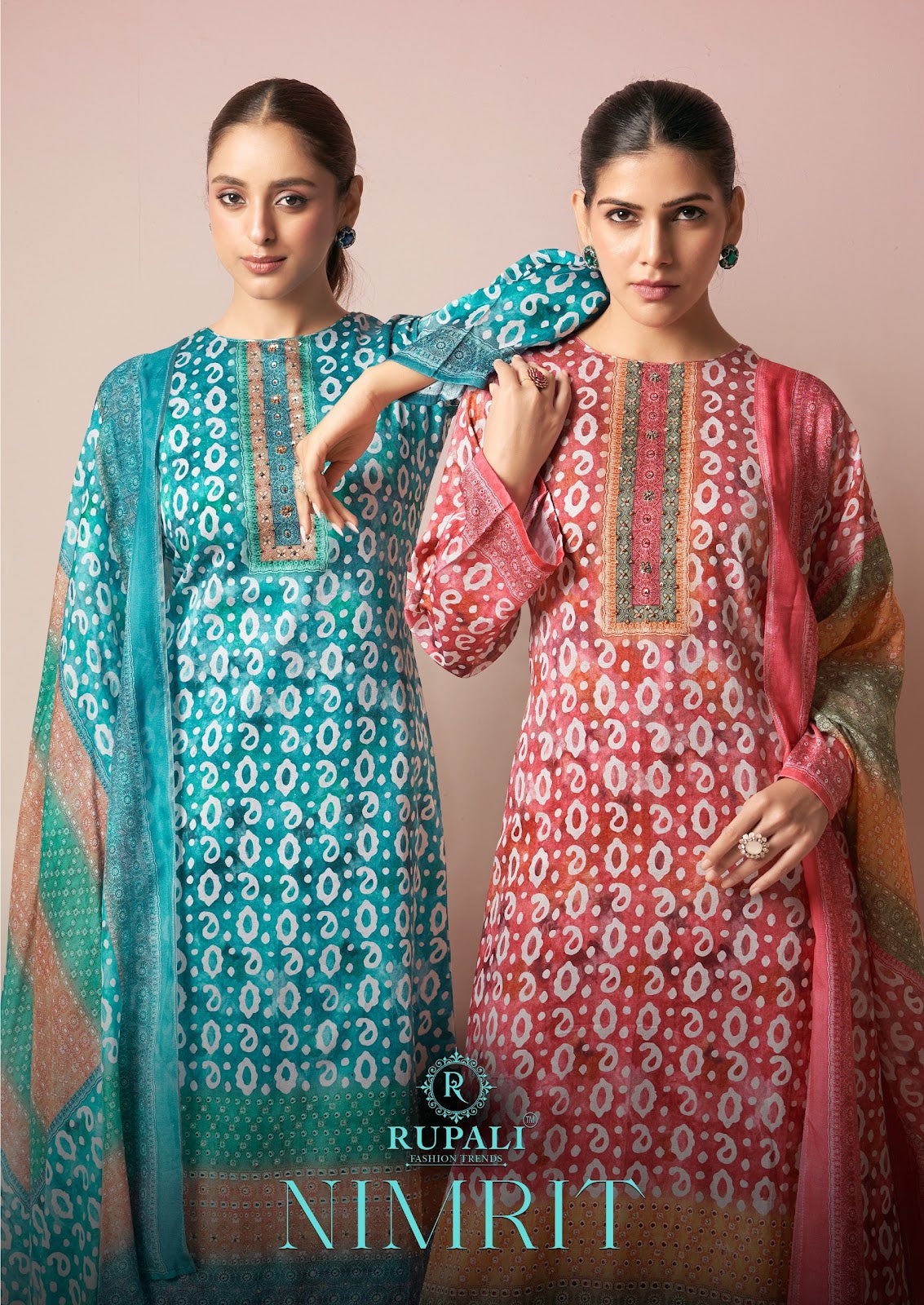 Nimrit Rupali Pure Jaam Pant Style Suits Wholesale Price