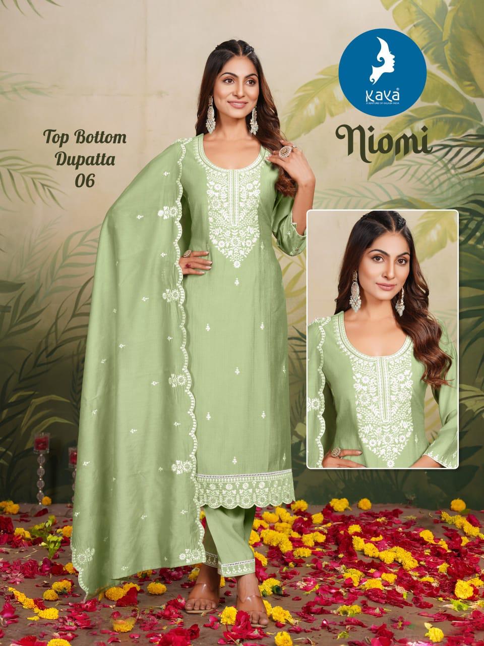 Niomi Kaya Readymade Pant Style Suits Exporter