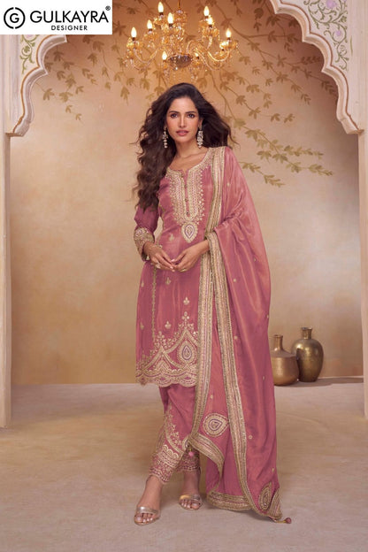 Nirali Gulkayra Designer Simar Readymade Pant Style Suits Exporter Gujarat