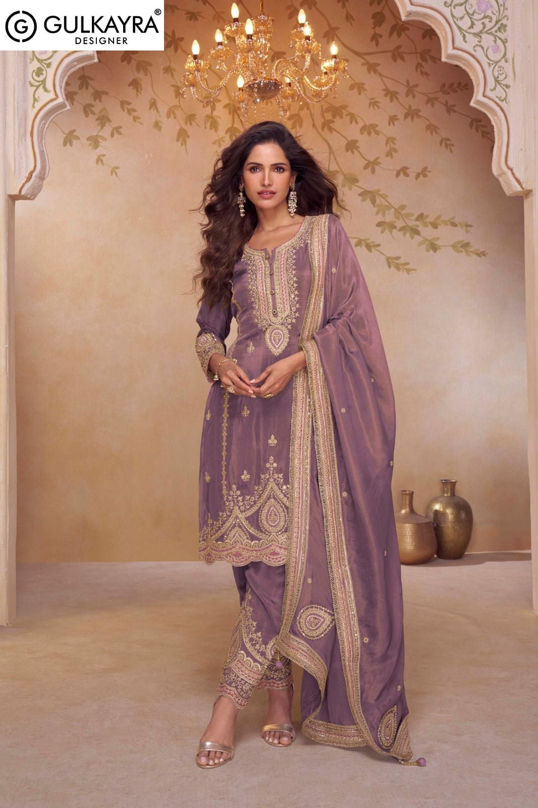 Nirali Gulkayra Designer Simar Readymade Pant Style Suits Exporter Gujarat