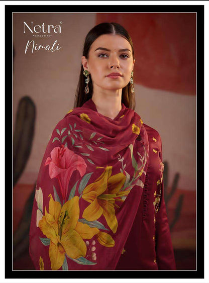 nirali netra premium cotton pant style suits supplier india