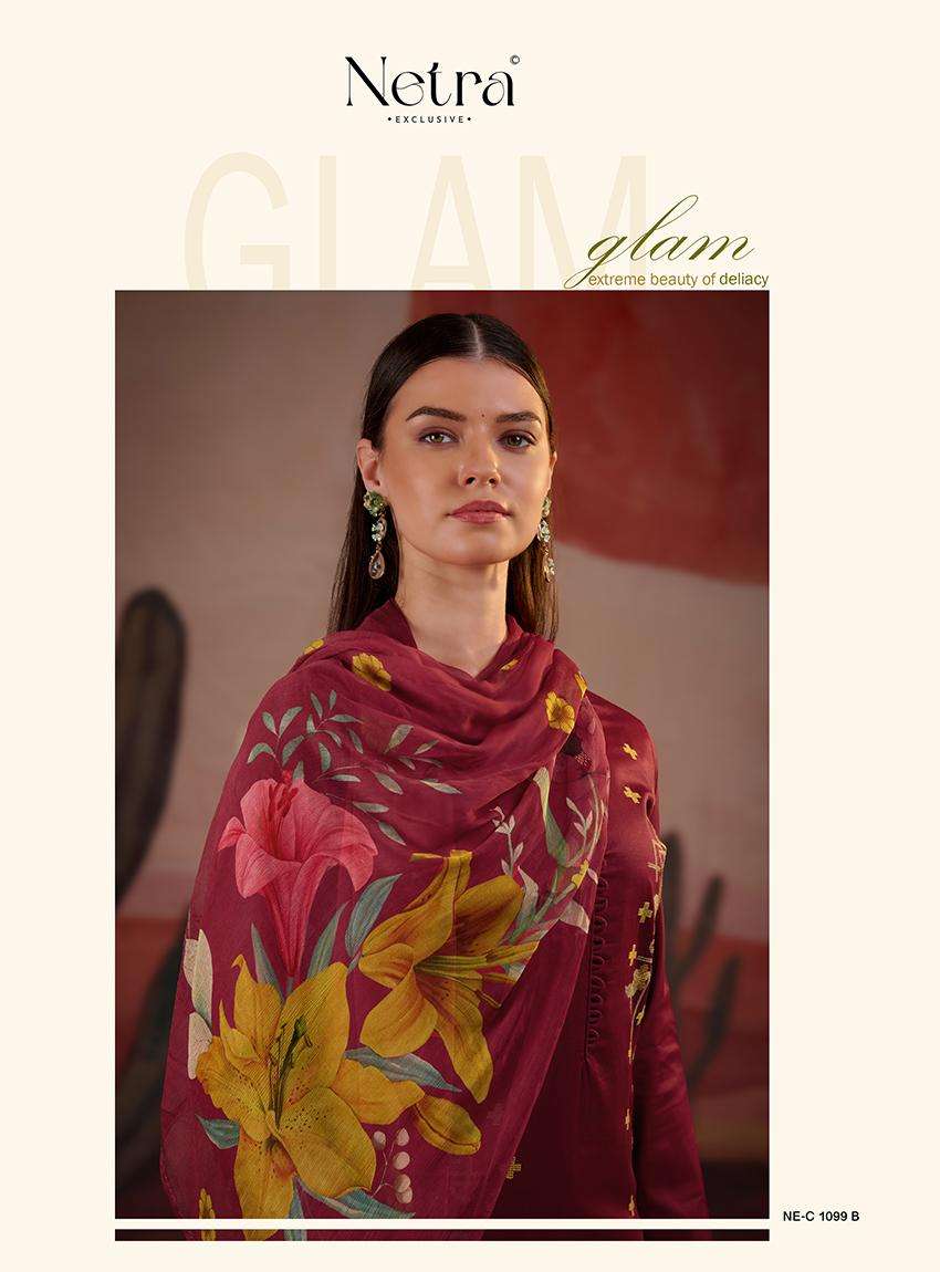nirali netra premium cotton pant style suits supplier india