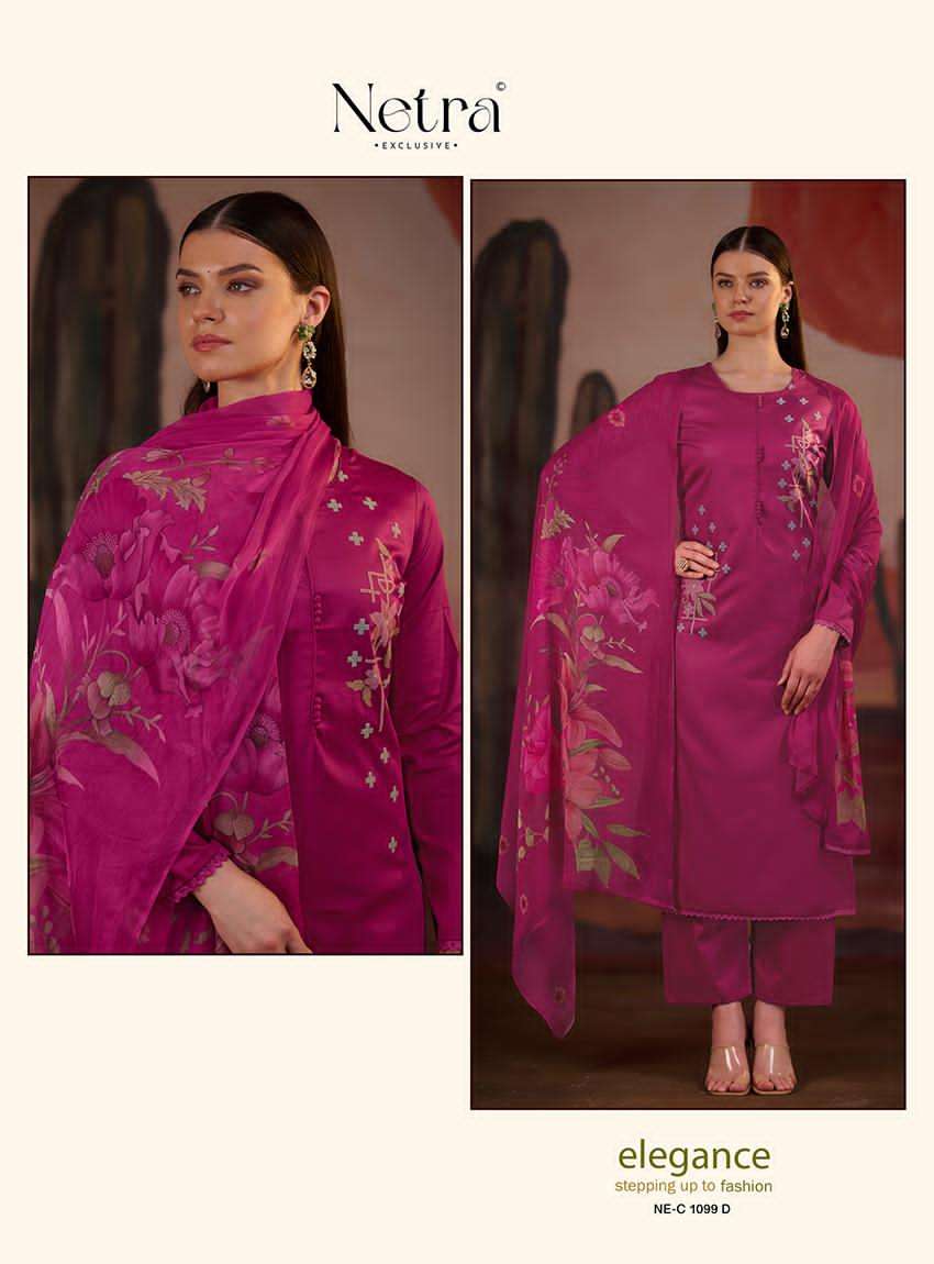 nirali netra premium cotton pant style suits supplier india