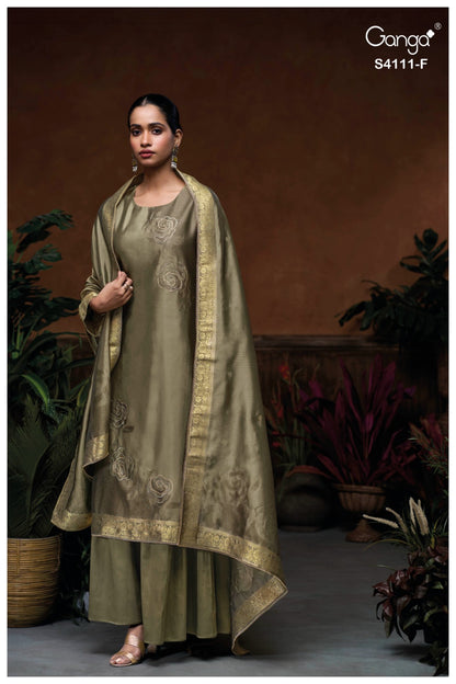 Niraya 4111 Ganga Pure Viscose Pant Style Suits Supplier India