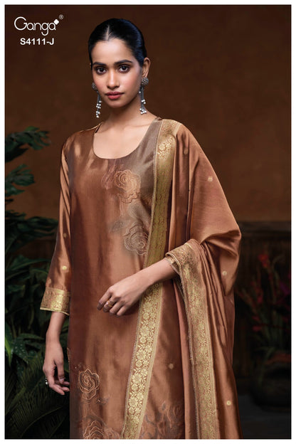 Niraya 4111 Ganga Pure Viscose Pant Style Suits Supplier India