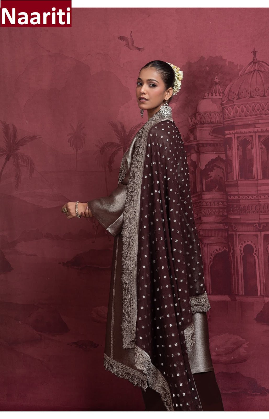 Nirkim 2875 Naariti Silk Pant Style Suits Exporter Gujarat
