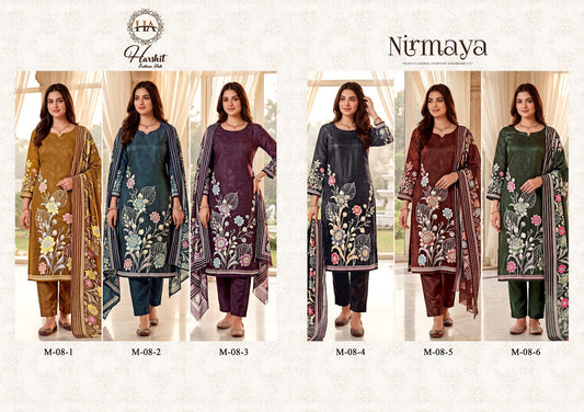 Nirmaya Harshit Fashion Viscose Reyon Karachi Salwar Suits Wholesale Price