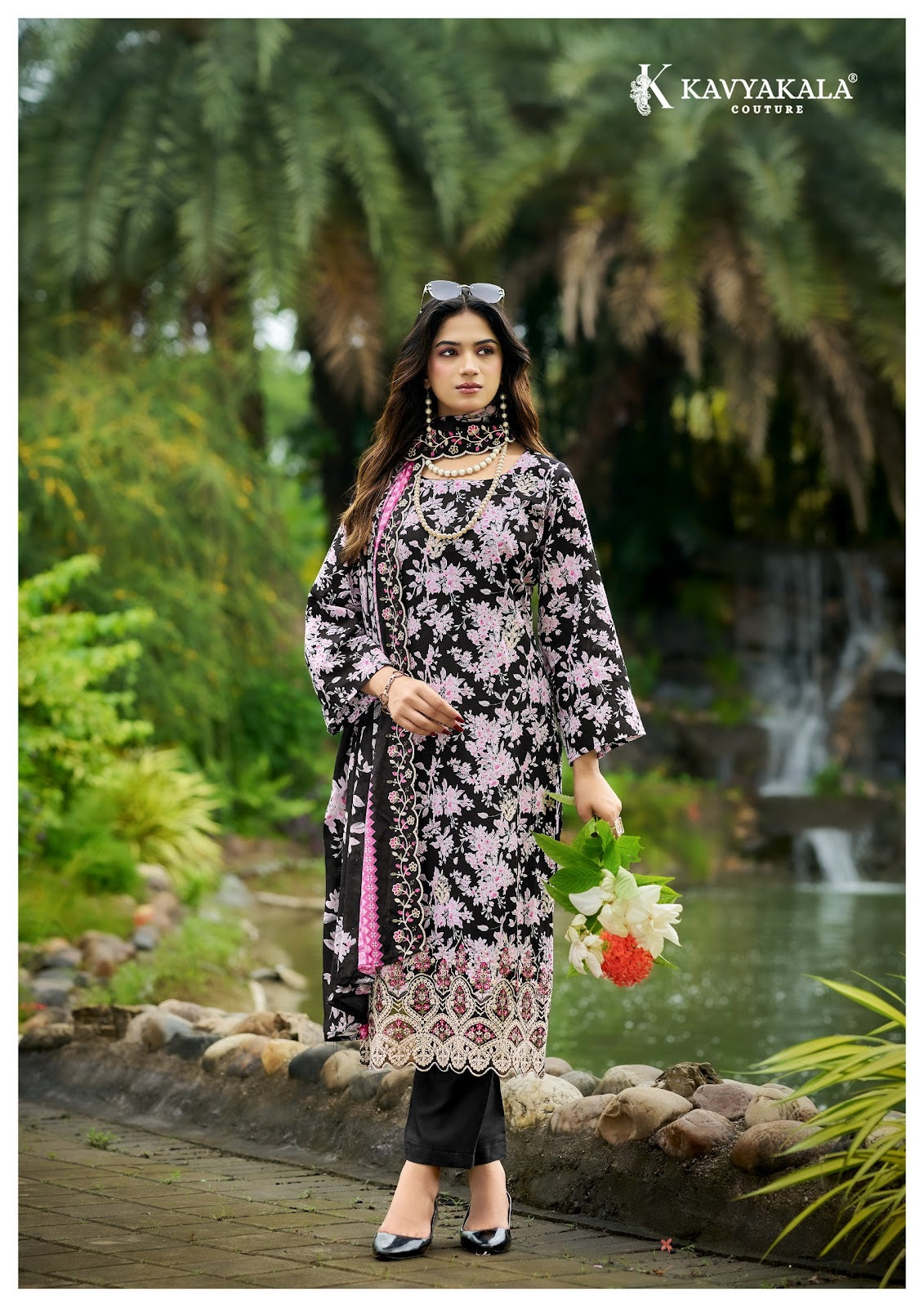 Nirmohi Vol 5 Kavyakala Lawn Cotton Karachi Salwar Suits Wholesaler Ahmedabad