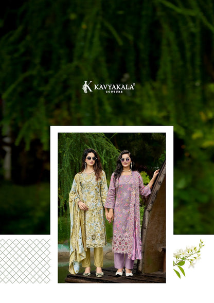 Nirmohi Vol 5 Kavyakala Lawn Cotton Karachi Salwar Suits Wholesaler Ahmedabad