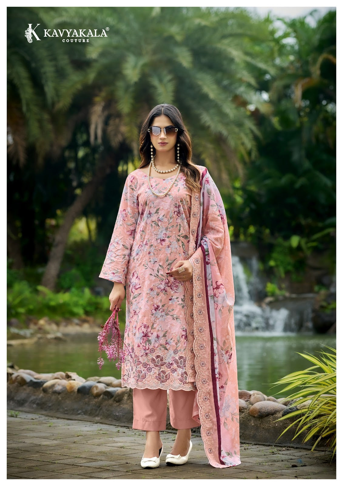 Nirmohi Vol 5 Kavyakala Lawn Cotton Karachi Salwar Suits Wholesaler Ahmedabad