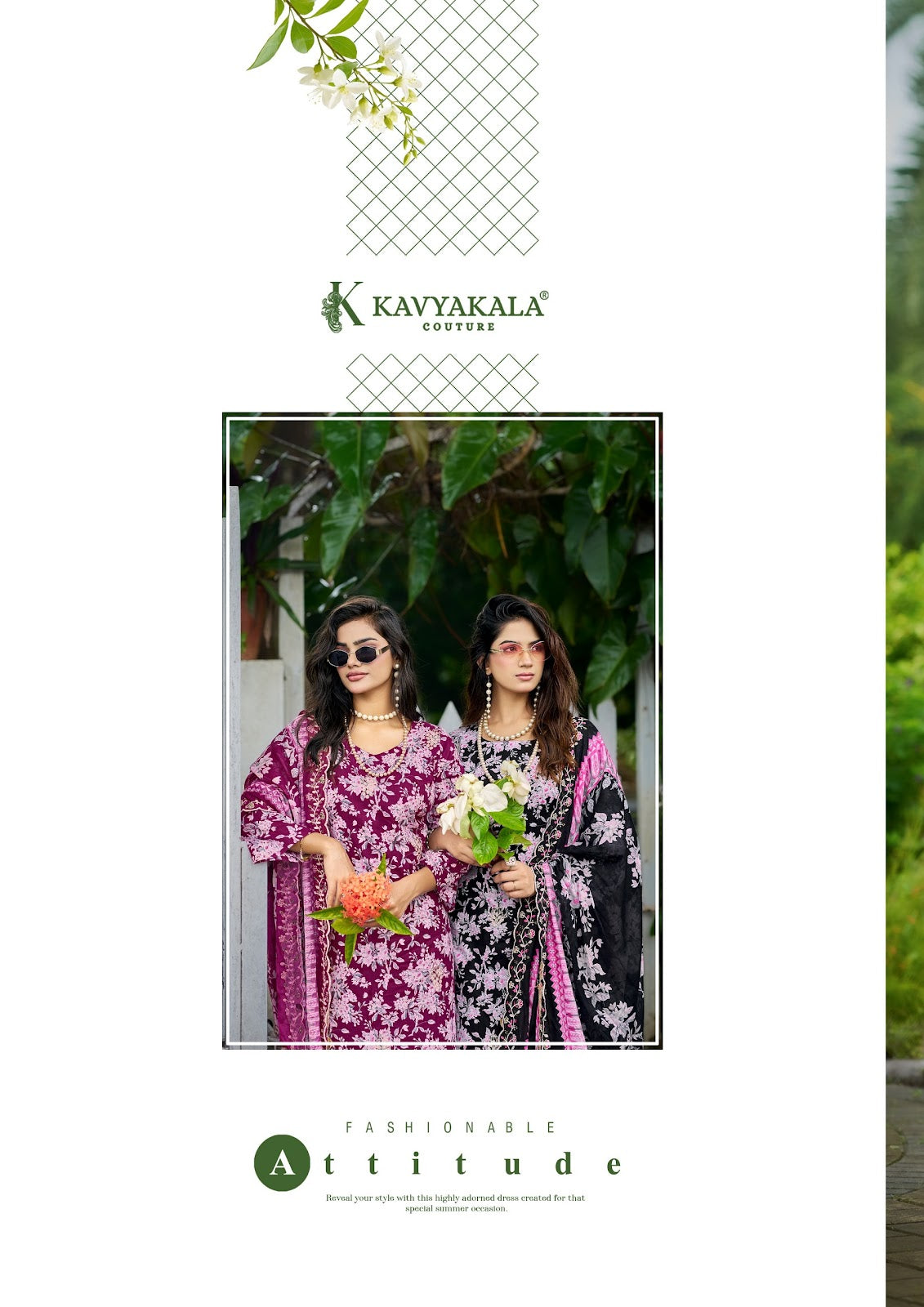 Nirmohi Vol 5 Kavyakala Lawn Cotton Karachi Salwar Suits Wholesaler Ahmedabad