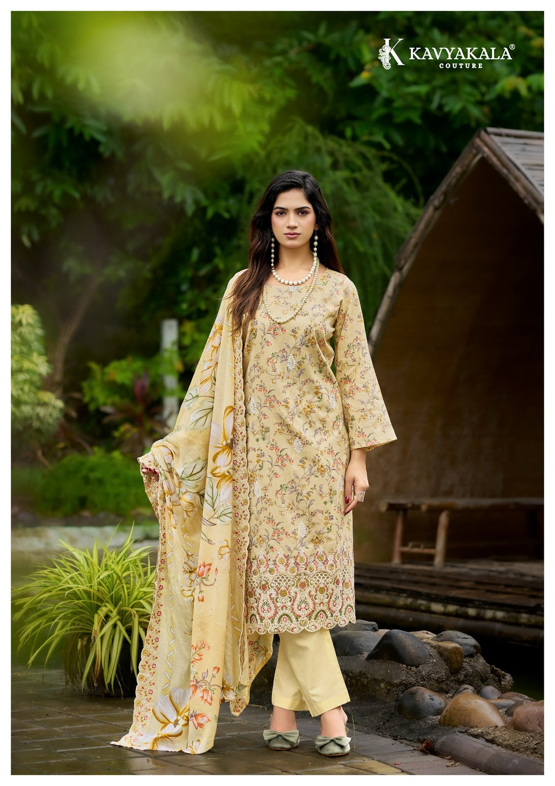 Nirmohi Vol 5 Kavyakala Lawn Cotton Karachi Salwar Suits Wholesaler Ahmedabad