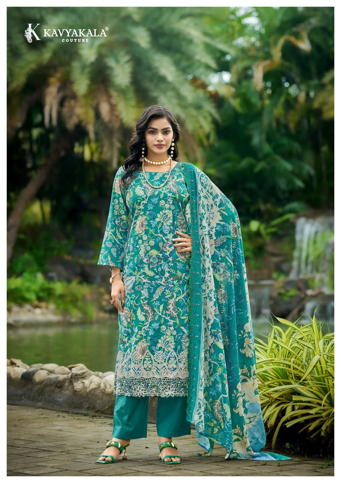 Nirmohi Vol 5 Kavyakala Lawn Cotton Karachi Salwar Suits Wholesaler Ahmedabad