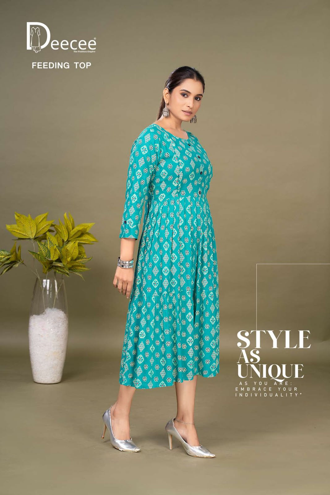 Nirosa Deecee Rayon Feeding Kurtis Wholesaler Gujarat
