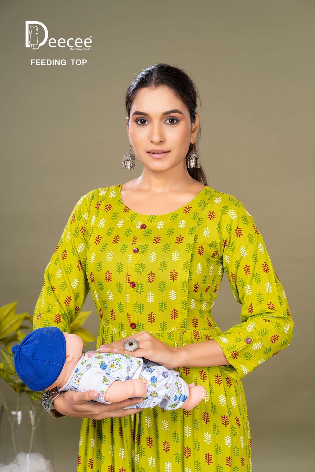 Nirosa Deecee Rayon Feeding Kurtis Wholesaler Gujarat