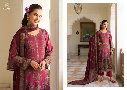 Nirva Rupali Viscose Muslin Pant Style Suits Exporter Gujarat