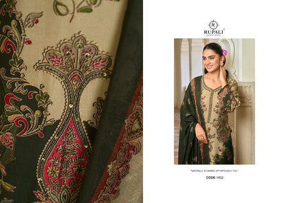 Nirva Rupali Viscose Muslin Pant Style Suits Exporter Gujarat