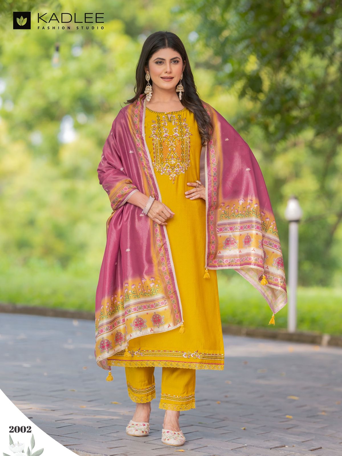 Nirvana Kadlee Viscose Readymade Pant Style Suits Exporter Ahmedabad