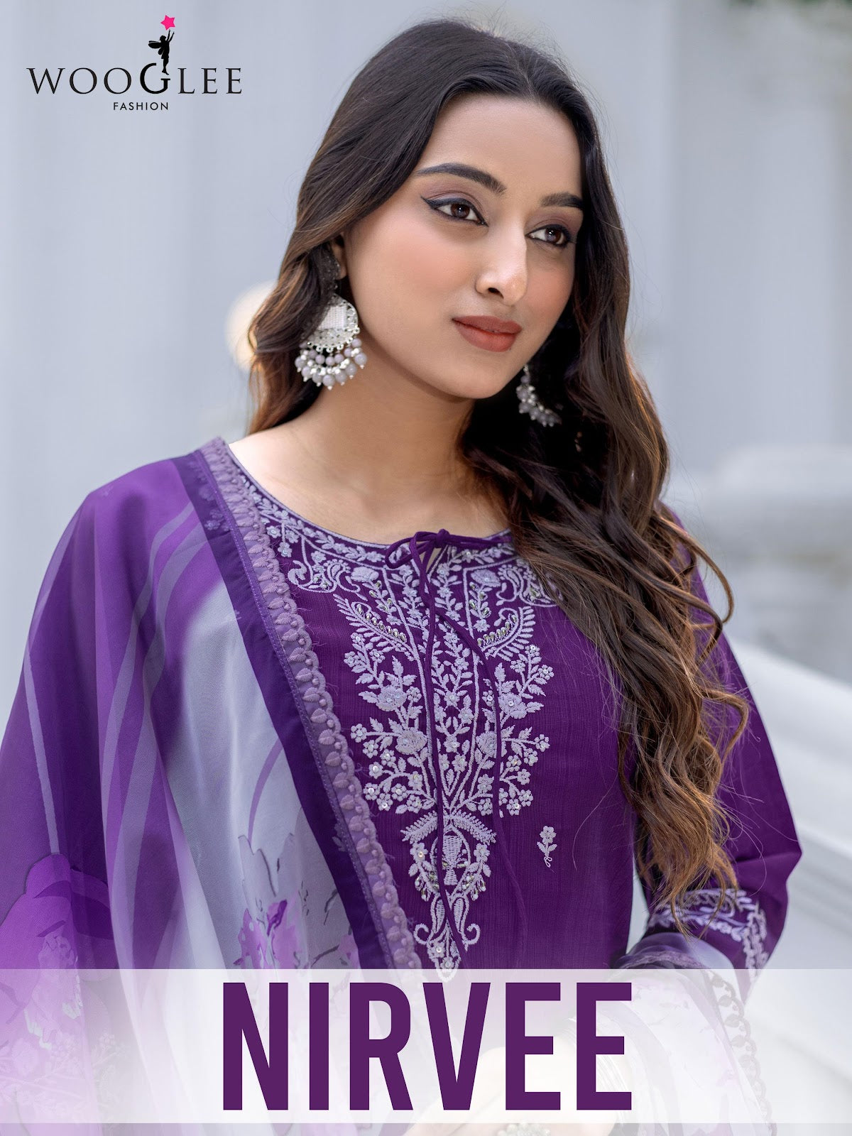 Nirvee Wooglee Modal Readymade Pant Style Suits Exporter India