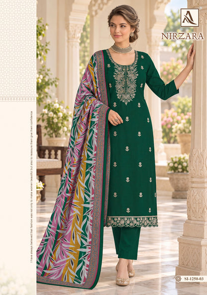 Nirzara Alok Zam Karachi Salwar Suits Exporter Ahmedabad