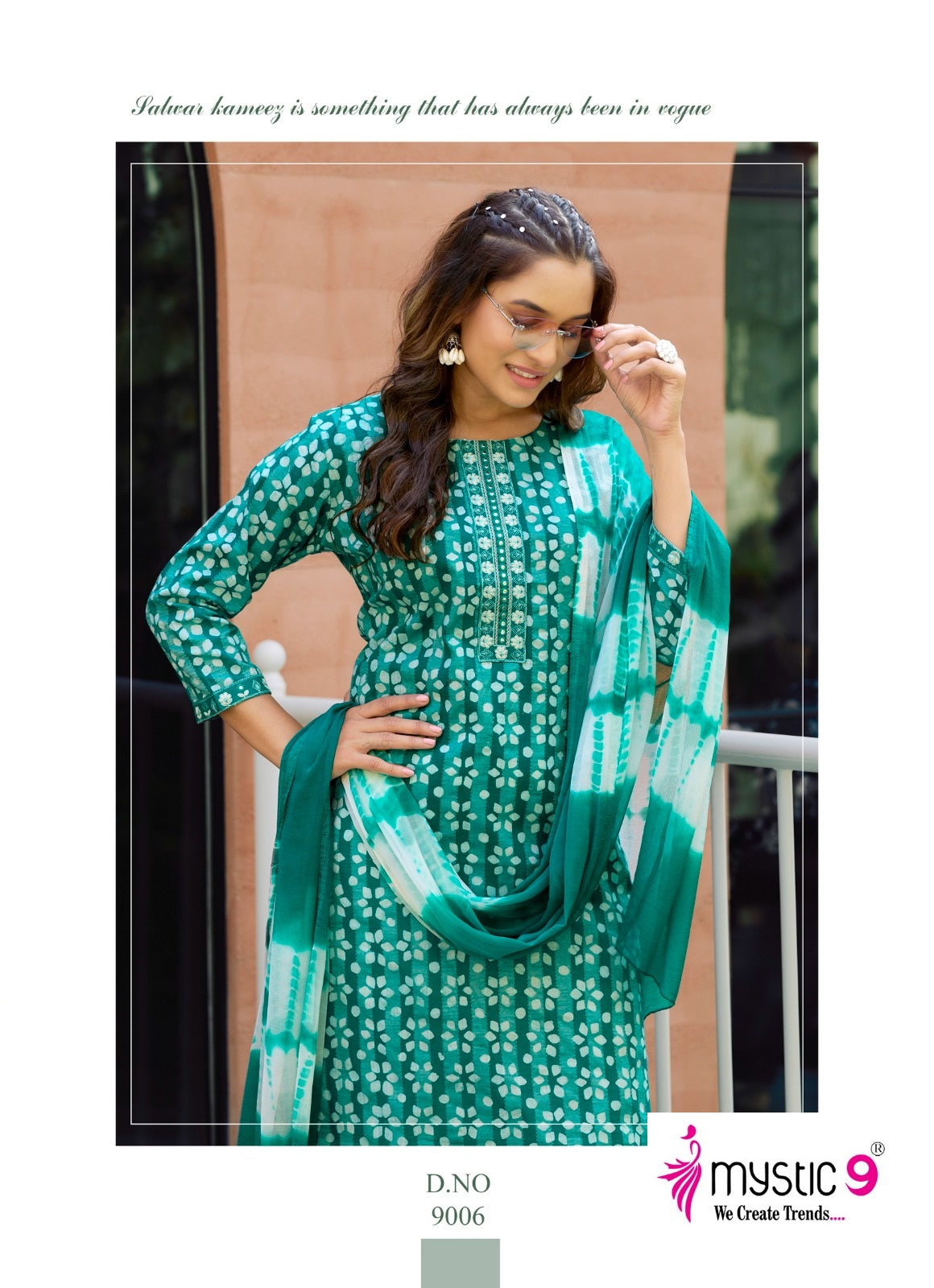 Nisha Vol 9 Mystic 9 Dobby Readymade Pant Style Suits Wholesaler