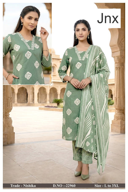 Nishika Jnx Capsule Print Readymade Pant Style Suits Manufacturer India