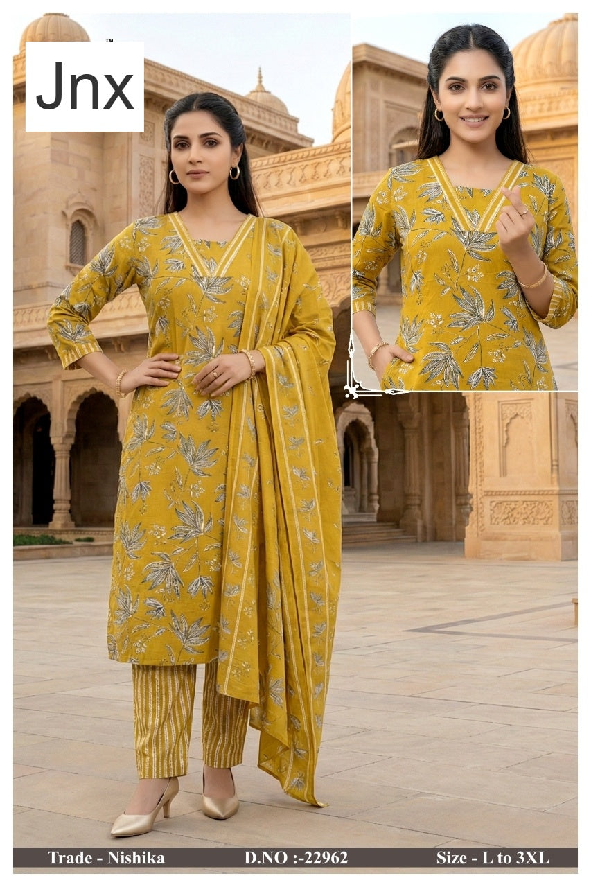 Nishika Jnx Capsule Print Readymade Pant Style Suits Manufacturer India