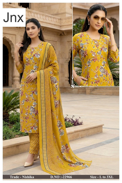 Nishika Jnx Capsule Print Readymade Pant Style Suits Manufacturer India