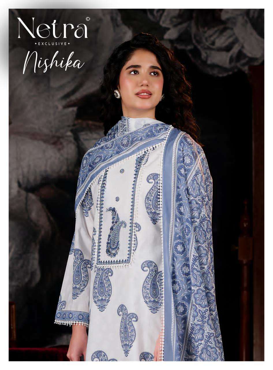 Nishika Netra Banarasi Pant Style Suits Manufacturer