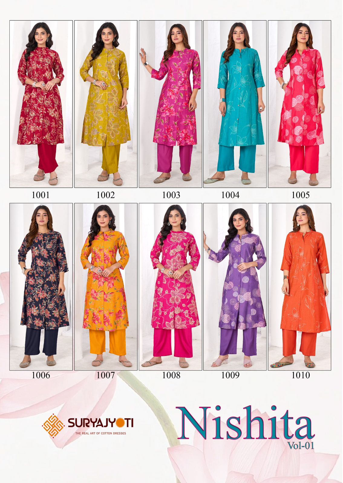 Nishita Vol 1 Suryajyoti Co Ord Set Wholesale