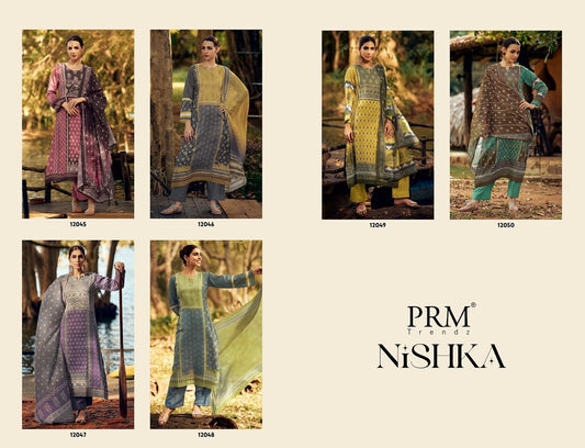 Nishka Prm Trendz Pure Jaam Pant Style Suits Wholesale