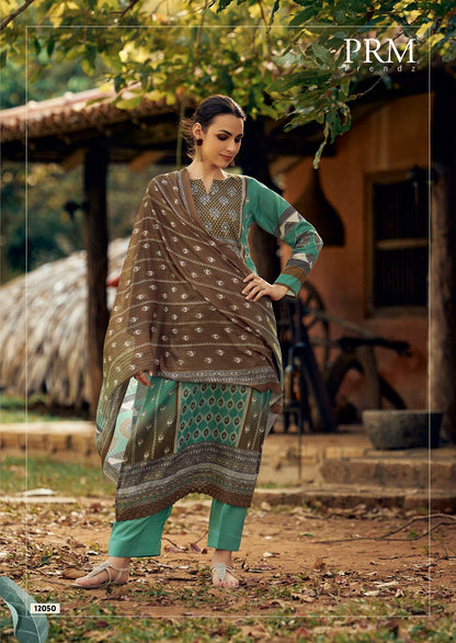 Nishka Prm Trendz Pure Jaam Pant Style Suits Wholesale