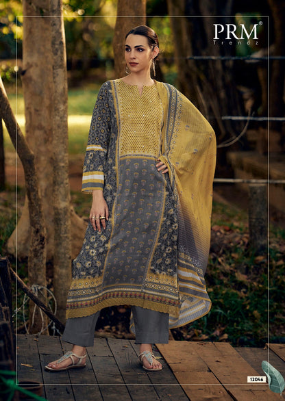 Nishka Prm Trendz Pure Jaam Pant Style Suits Wholesale