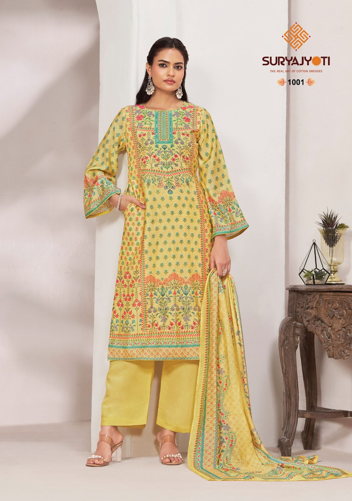 Nishka Vol 1 Suryajyoti Modal Silk Pant Style Suits Wholesaler Ahmedabad