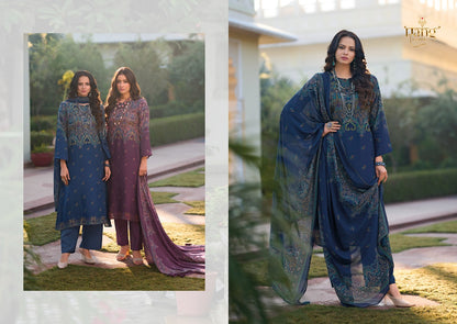 Nishqa Vol 2 Summer Edit 2025 Rang Fashion Viscose Muslin Pant Style Suits Wholesaler