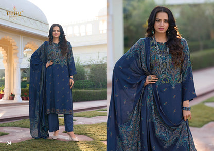 Nishqa Vol 2 Summer Edit 2025 Rang Fashion Viscose Muslin Pant Style Suits Wholesaler