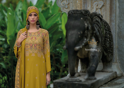 Nishqa Vol 2 Summer Edit 2025 Rang Fashion Viscose Muslin Pant Style Suits Wholesaler