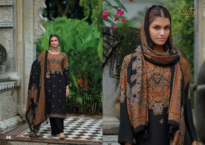 Nishqa Vol 2 Summer Edit 2025 Rang Fashion Viscose Muslin Pant Style Suits Wholesaler