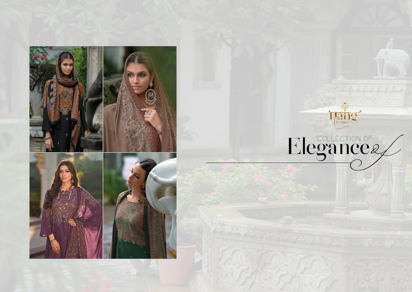 Nishqa Vol 2 Summer Edit 2025 Rang Fashion Viscose Muslin Pant Style Suits Wholesaler