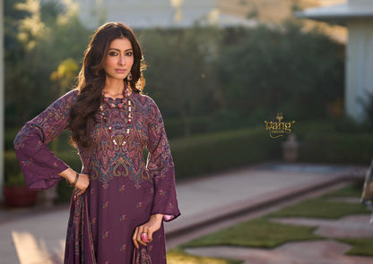 Nishqa Vol 2 Summer Edit 2025 Rang Fashion Viscose Muslin Pant Style Suits Wholesaler
