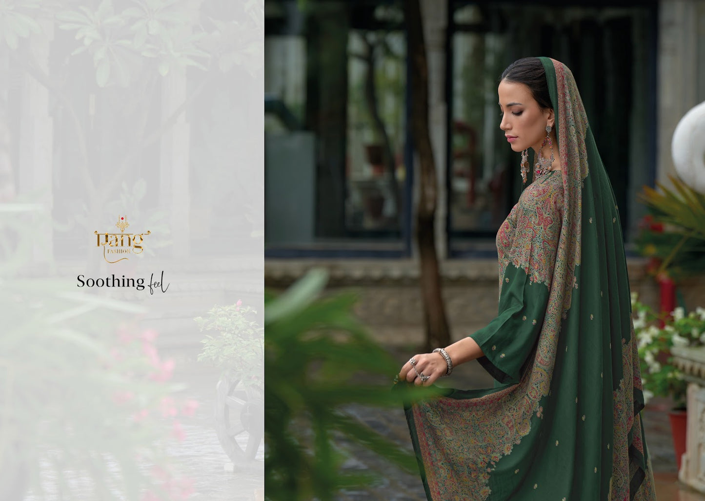 Nishqa Vol 2 Summer Edit 2025 Rang Fashion Viscose Muslin Pant Style Suits Wholesaler