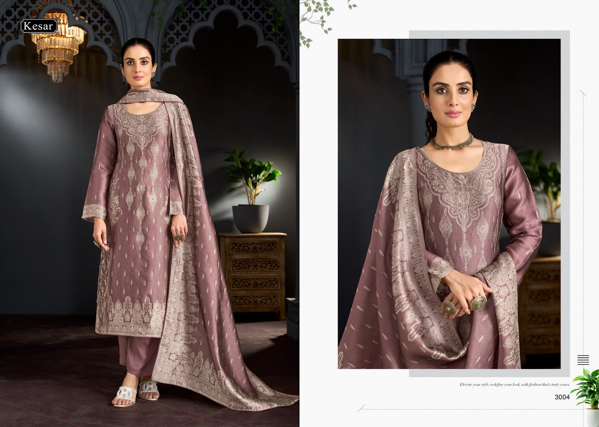 Nishtha Kesar Jiraffe Silk Pakistani Salwar Suits Wholesale