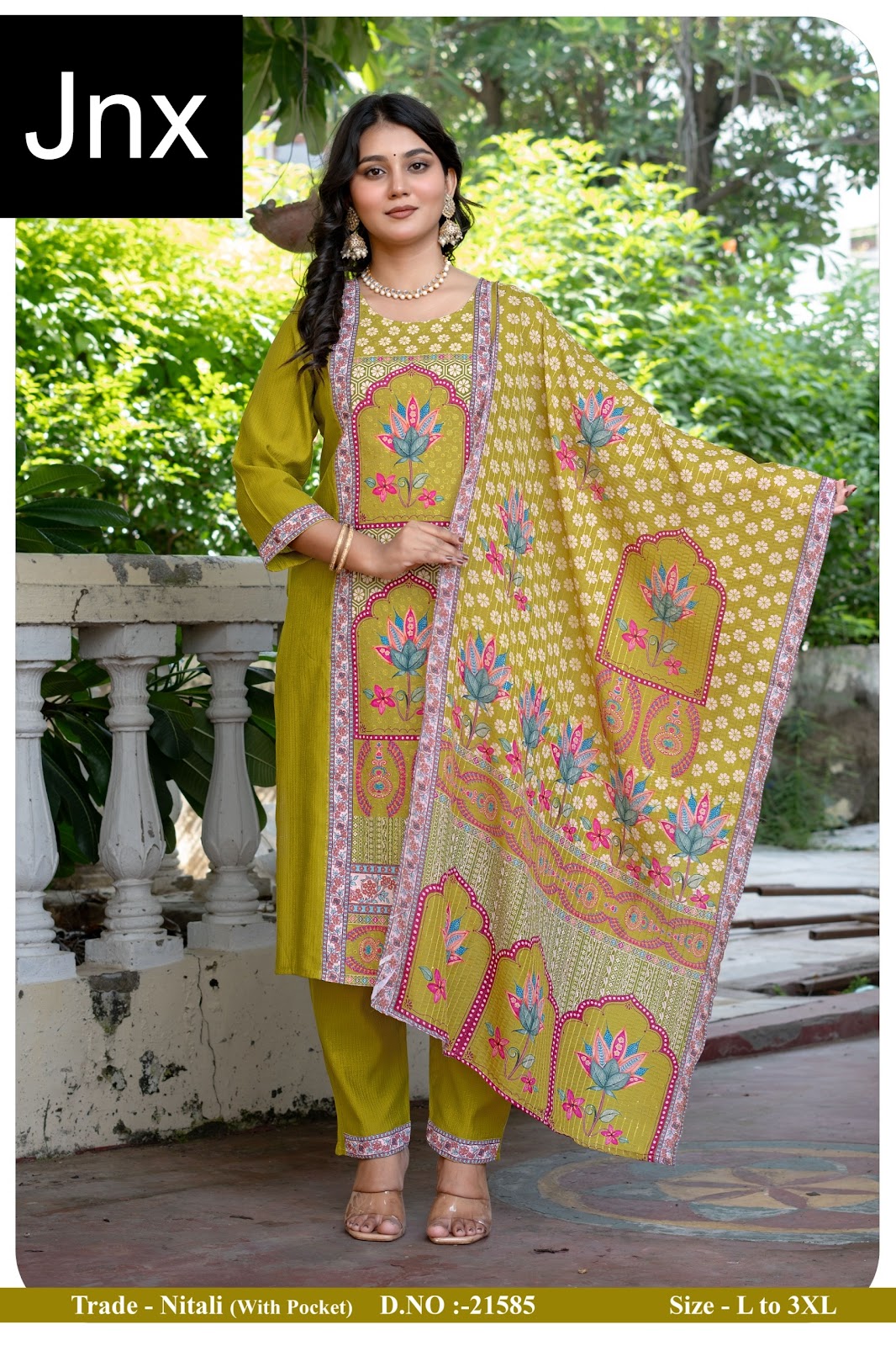 Nitali Jnx Readymade Pant Style Suits Supplier India