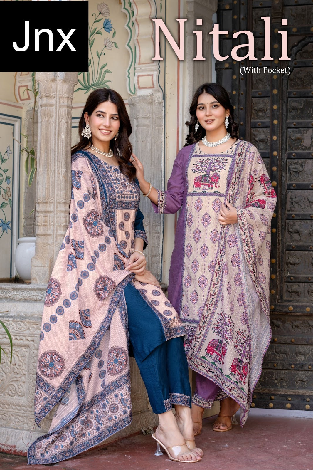 Nitali Jnx Readymade Pant Style Suits Supplier India