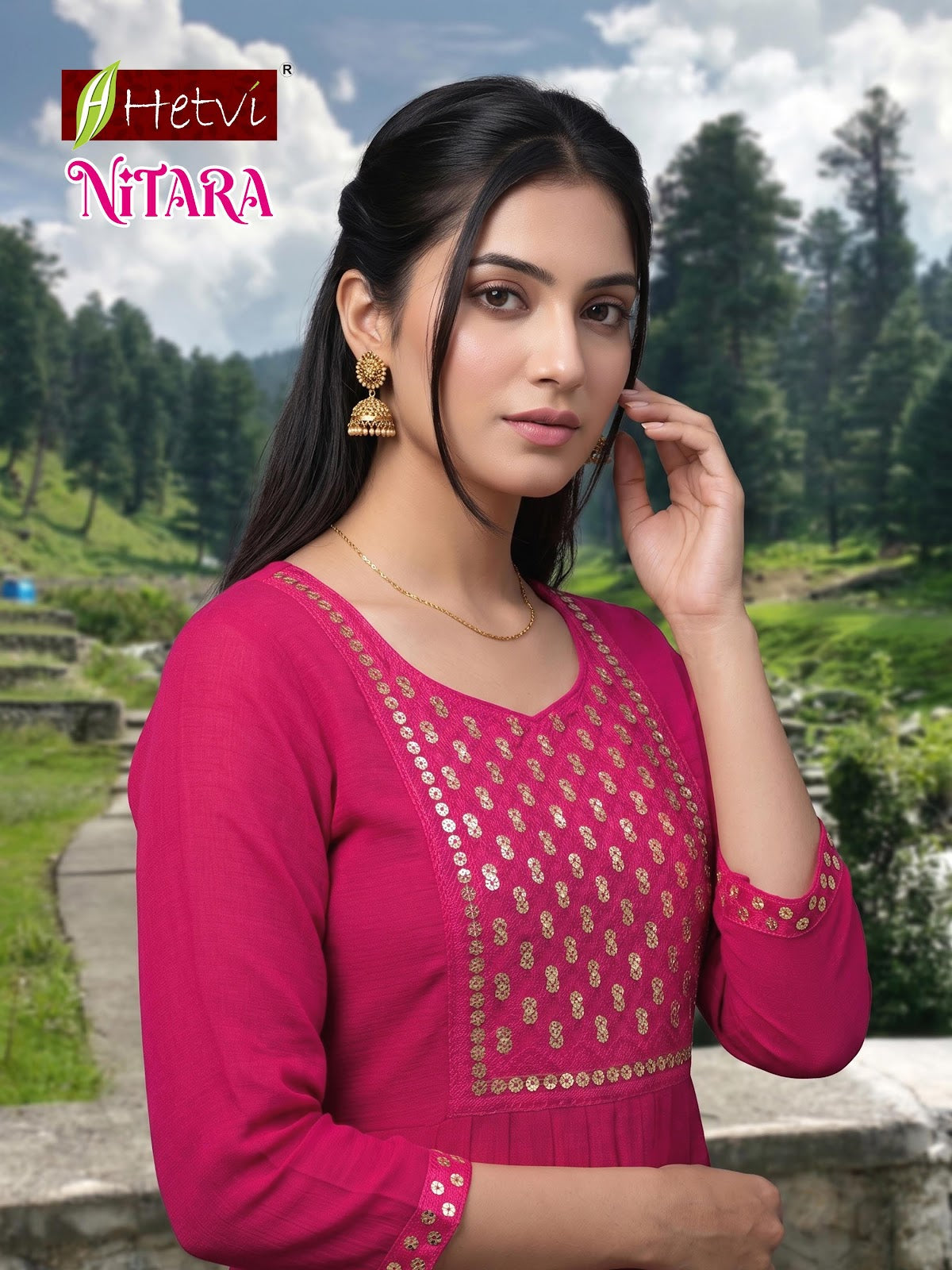 Nitara Hetvi Anarkali Kurtis Supplier India