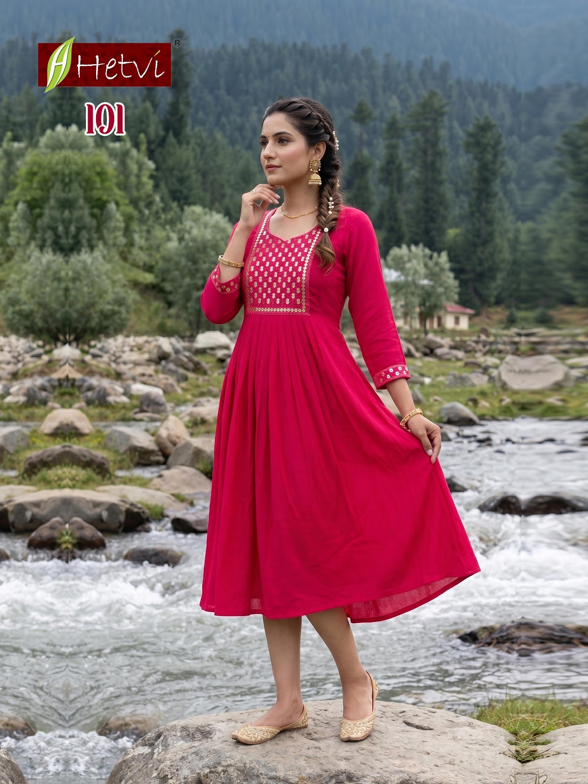 Nitara Hetvi Anarkali Kurtis Supplier India