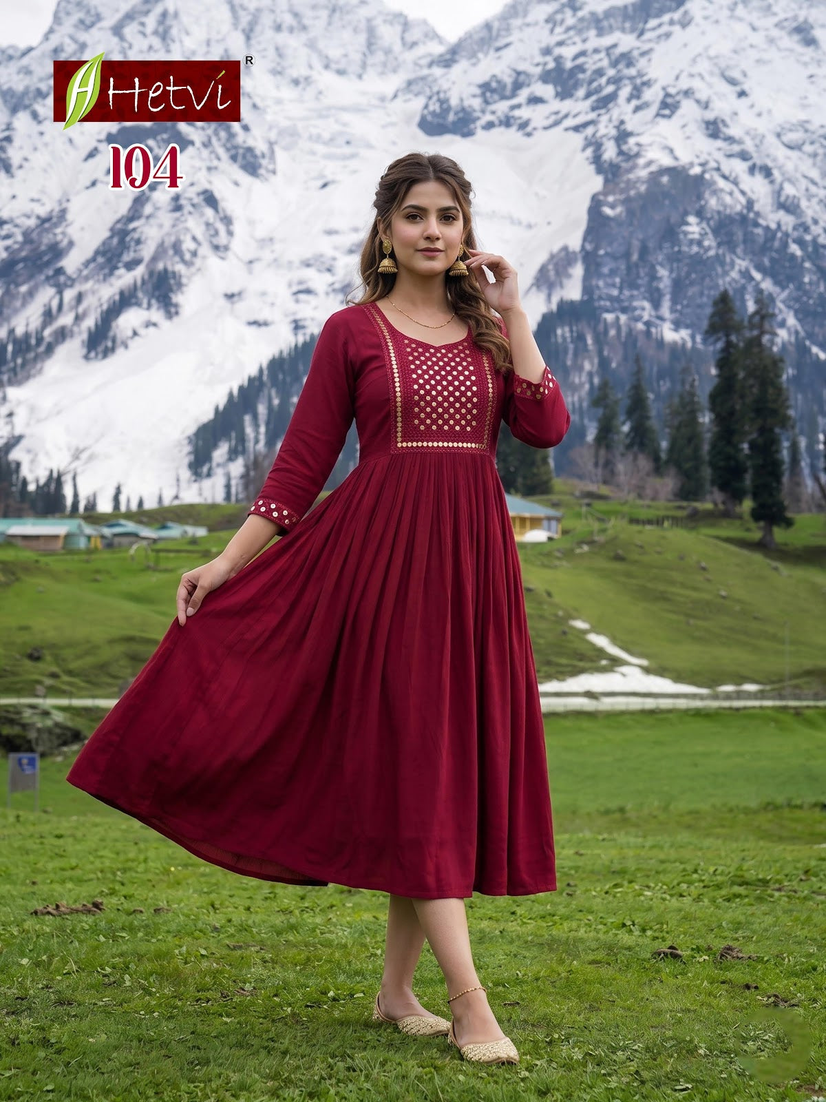 Nitara Hetvi Anarkali Kurtis Supplier India